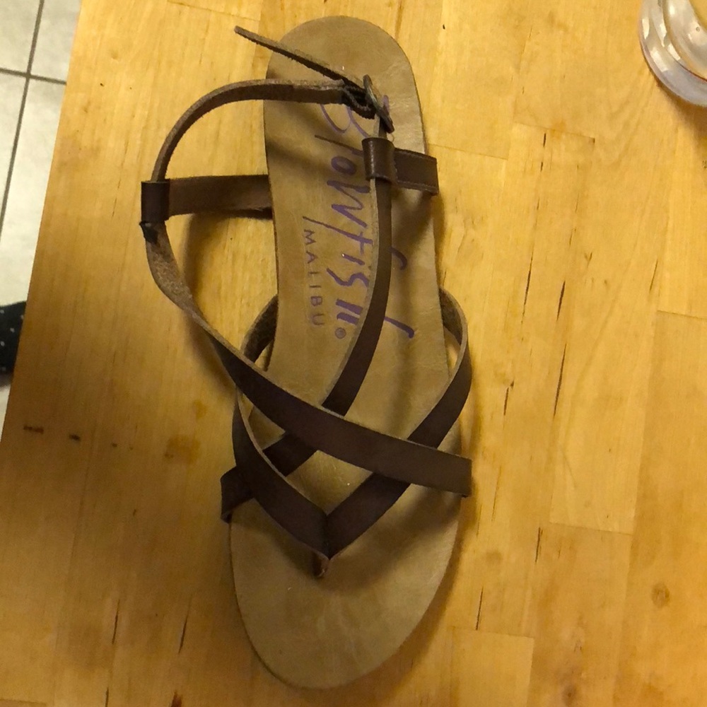 Blowfish brown sandals